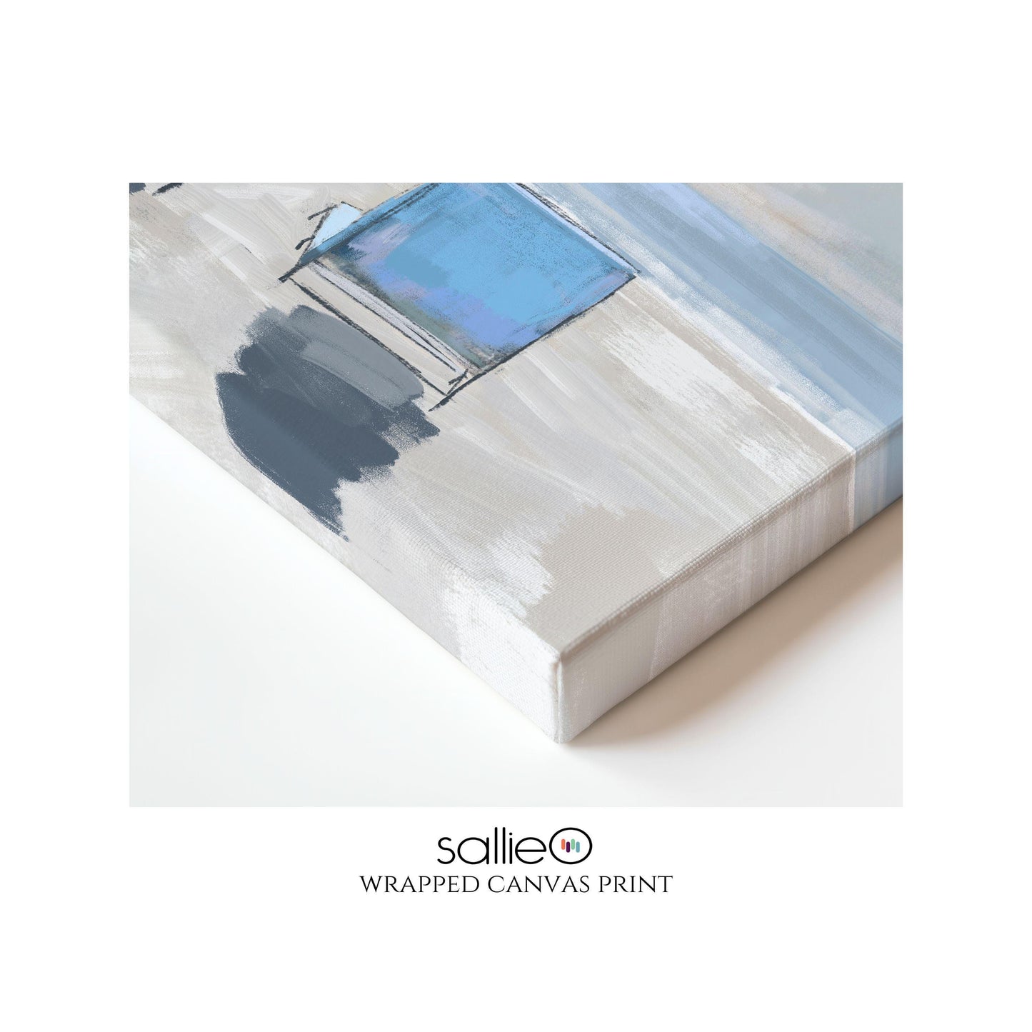 Ocean Sunset Wall Art, Family Keepsake Coastal Painting, Beach Decor Fine Art Print, Muted Tone Beach Chair Artwork