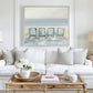 Chairs In The Sand - Sea Foam Art Print