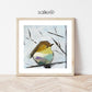 Bird Wall Art, Bird Print, Modern Farmhouse Art, Bird Lover Art, Gift for Bird Lover, Wren Art, Bird Collectors, Original Art by SallieO
