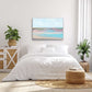 Beach Decor Wall Art, Coastal Sand Sea and Sky Painting, Museum Quality Print on Cotton Rag Paper, Turquois Blue Water, Ocean Art