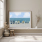 Beach Art, Chairs in the Sand Wall Art, Coastal Decor Print, Museum Quality Canvas Print, Cottage Core Beach Vibe Artwork