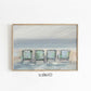 Coastal Beach Wall Art Print, Muted Tone Beach Painting, Cottage Decor, Family Room Artwork, House Warming Gift, Giglee Quality Prints