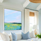 Coastal Island Canvas Fine Art Print, Fripp Island Wall Art, Beach Art, Ocean Painting Canvas Print, SallieOArt, Fripp Island SC