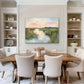 Coastal Marsh Art Print: Pastel Sunset Landscape, Southern Decor