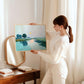 Marsh Landscape Sunset Print: Modern Coastal Decor, SallieO