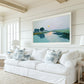 Marsh Landscape Sunset Print: Modern Coastal Decor, SallieO