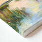 Marsh Sunset Print: Coastal Bayou Landscape Art, Pastel Sky