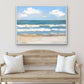 Blue Sea and White Waves Wall Art Print, Modern Coastal Ocean Decor, SallieO
