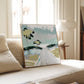 Abstract Coastal Palm Tree Print, Tropical Beach Wall Art, Modern Coastal Decor