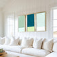 Coastal Abstract Wall Art Triptych, Soft Tone Contemporary Beach House Prints,
