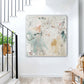 Coastal Abstract Wall Art Print, Neutral Beach House Decor, Modern Ocean Inspired Minimalist Art,