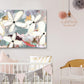 Large Abstract Botanical Wall Art, Modern Coastal Flower Painting, Beach House Decor,